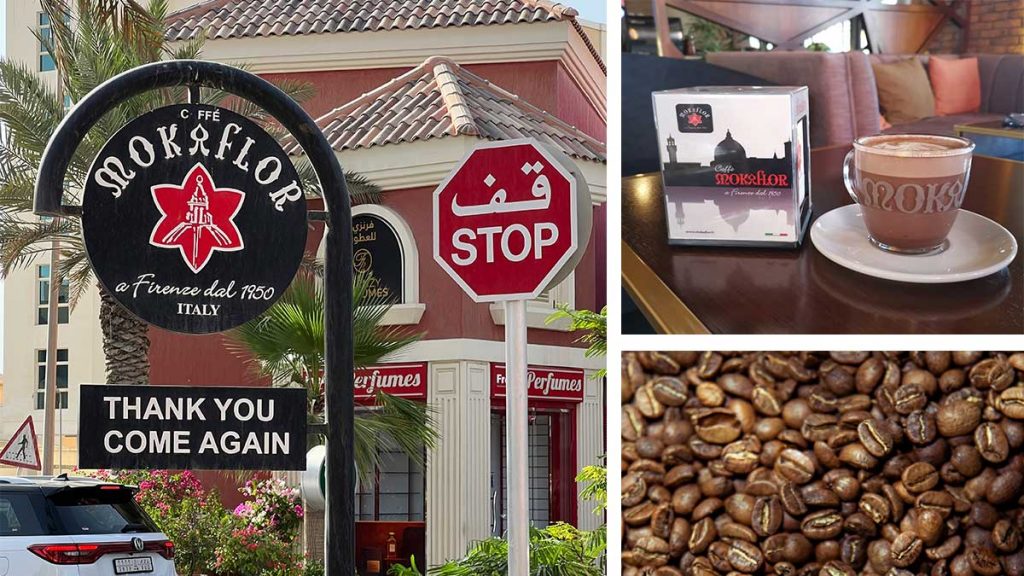Il Mokaflor Coffee shop in Bahrein